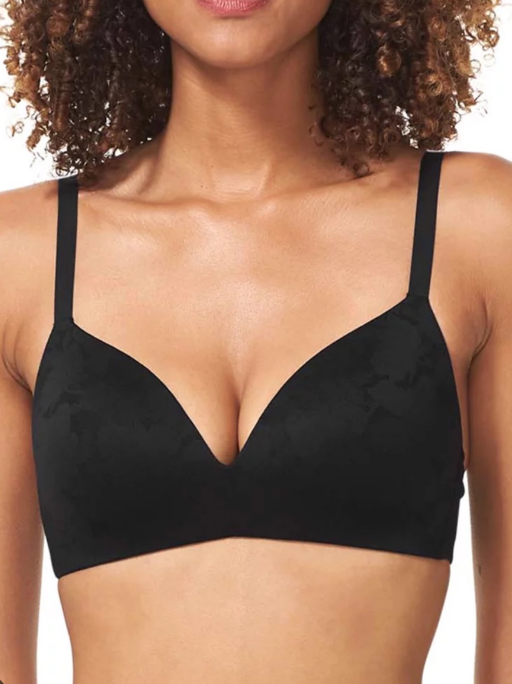 Tommy John Second Skin Lightly Lined Lace Wireless Bra